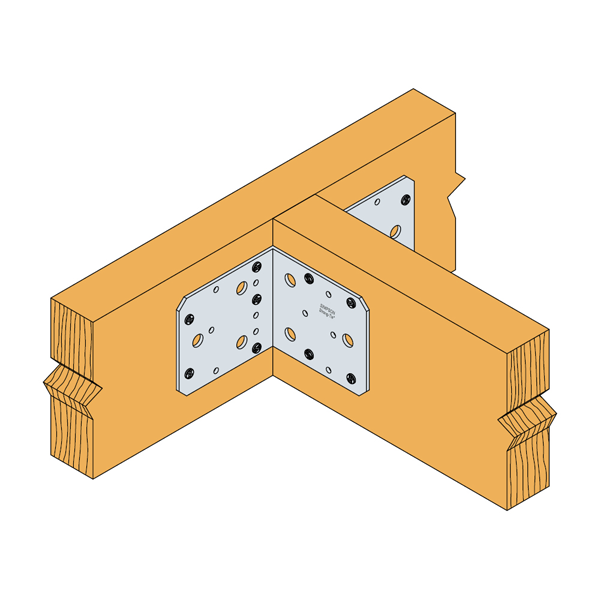 Équerre de charpente renforcée AB105 Simpson Strong Tie 105 x 105 x