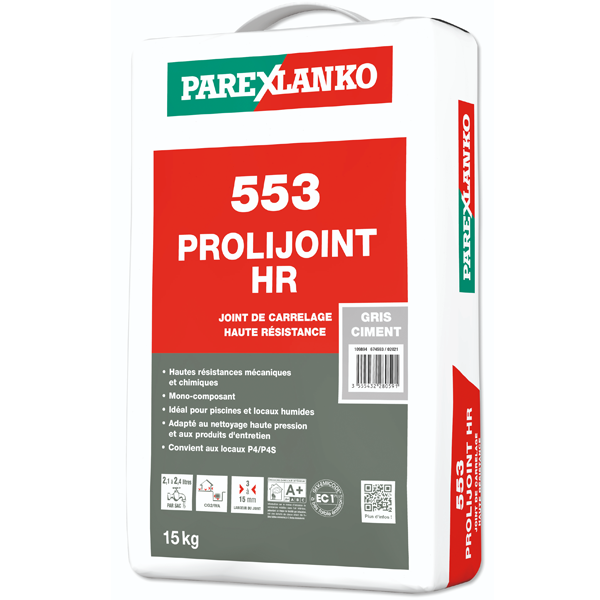 Mortier Joint Carrelage Technique Prolijoint Hr Parex Mm