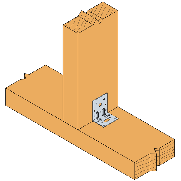 Équerre renforcée EB 7070 Simpson Strong Tie 70 x 70 mm largeur 55